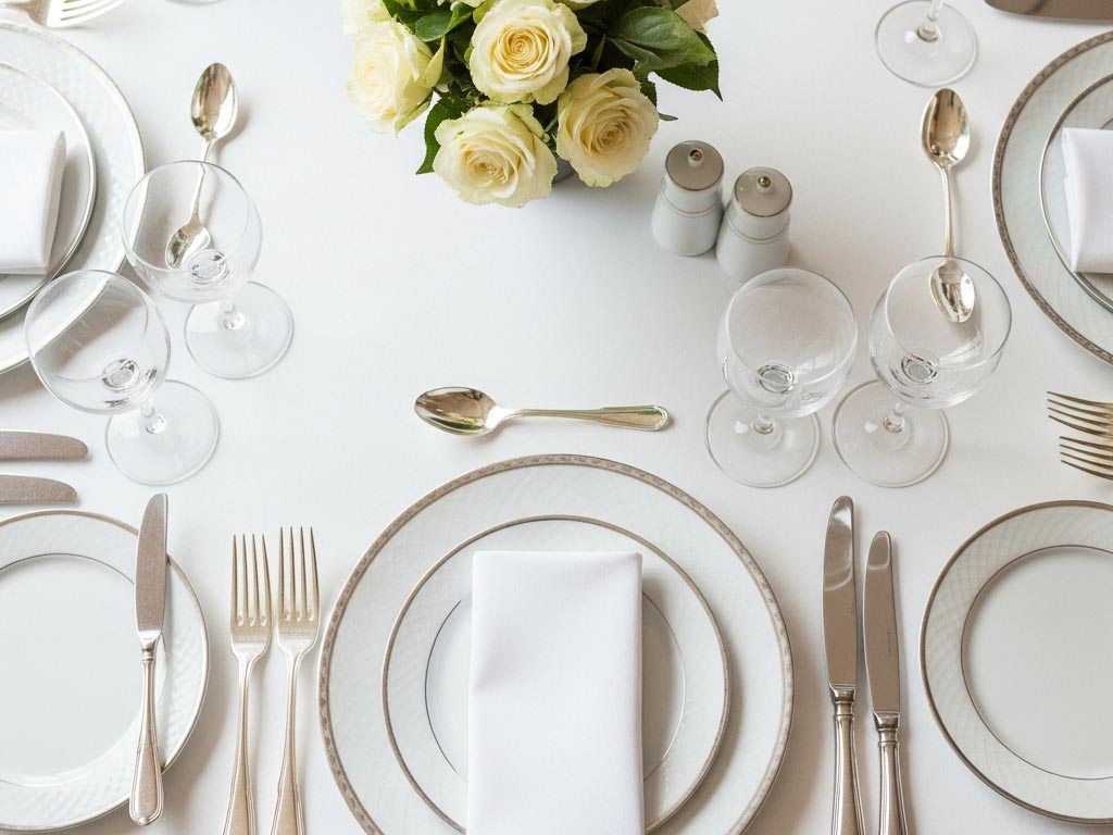 What are the key trends in silverware design for luxury hospitality?