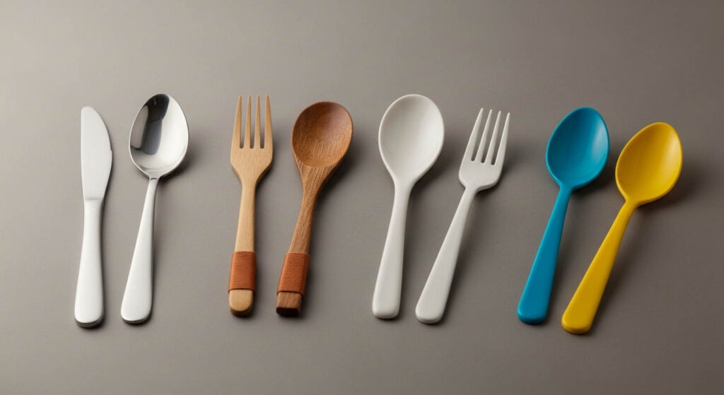 What are the raw materials of flatware?
