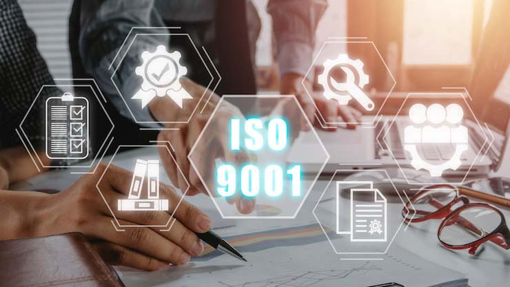 A collection of official manufacturer certifications like ISO 9001, BSCI, and LFGB