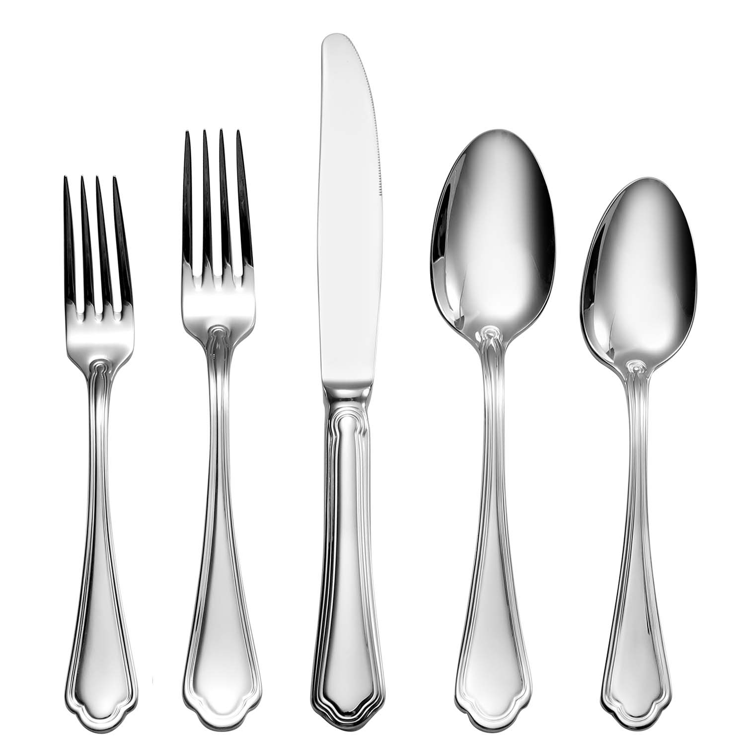 vintage looking silverware