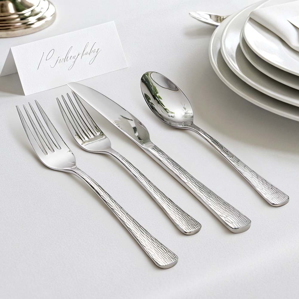 Hammered Handle Cutlery Sets