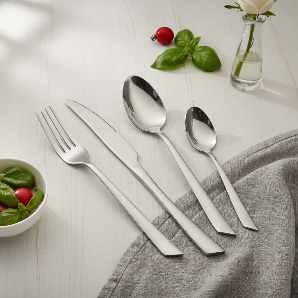 Stainless steel fork knife spoon set for bulk B2B procurement