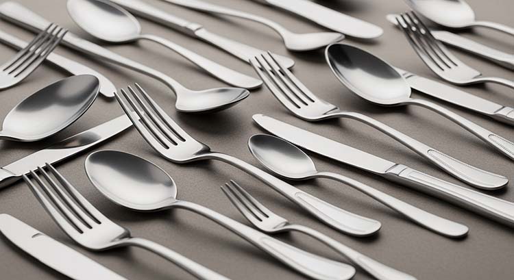 A side-by-side comparison of a plain OEM fork and a branded fork