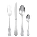 Classic stainless steel spoon fork knife set for wholesale bulk supply
