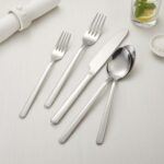 Stainless steel fork knife spoon set in 18/0 material for wholesalers, distributors, retailers, and supermarkets