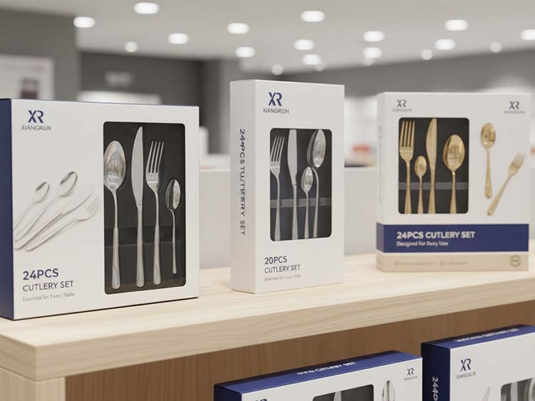 How can XR Cutlery help with packaging, logo customization and branding for OEM/ODM projects?