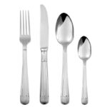 Custom factory direct sale heavyweight stainless steel silverware set