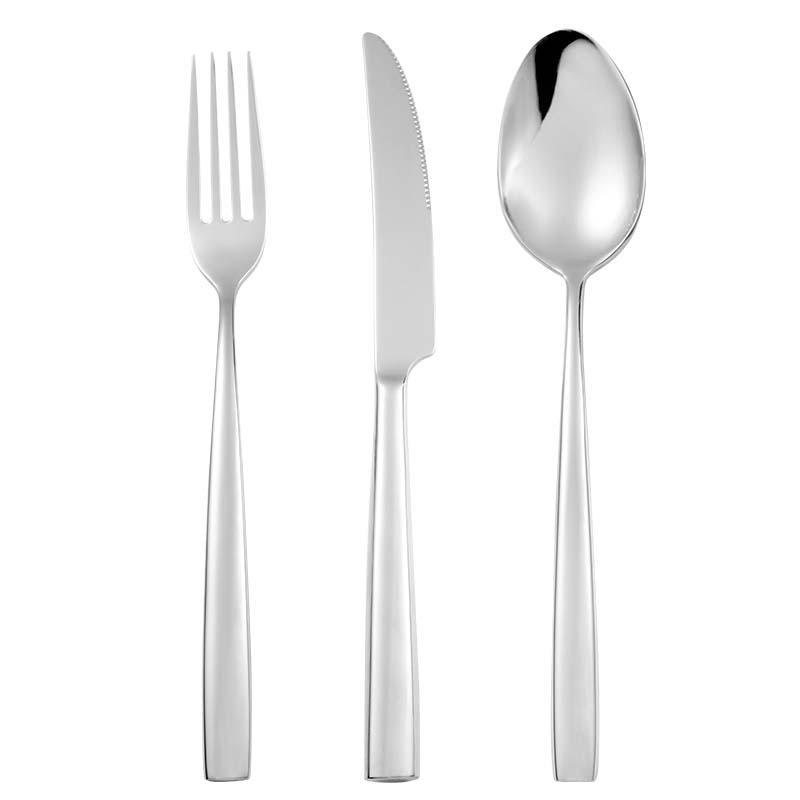 Luxury stainless steel silverware manufactured by China factory