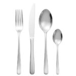 Modern minimalist stainless steel flatware