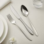 Modern restaurant knife fork spoon set from professional cutlery supplier