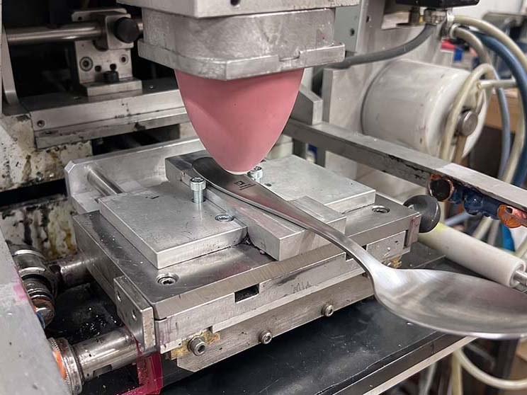 What Is Pad Printing for Stainless Steel Cutlery?