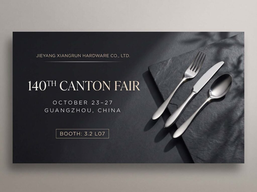 Meet Jieyang Xiangrun Hardware Co., Ltd. at the 140th Canton Fair 2026